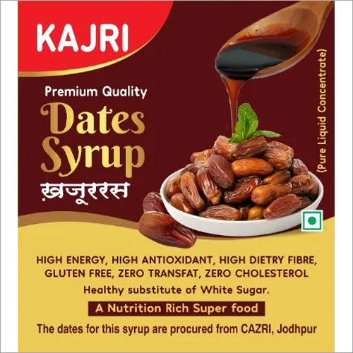 Pure Dates Syrup Dosage Form: Liquid