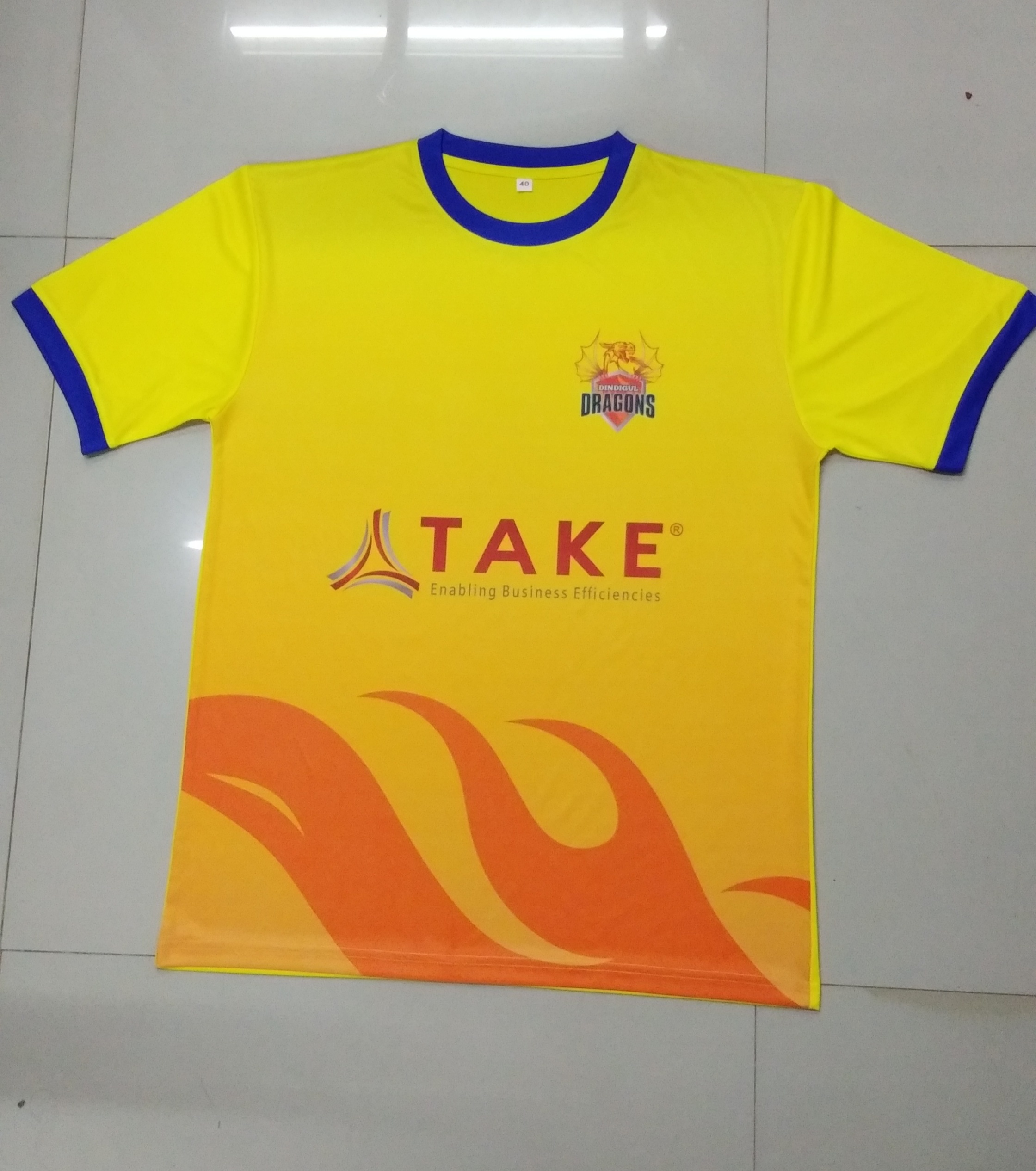 Team Jersey - 100% Polyester Full Sublimation T-shirts | Regular & Customized Fit, Dry Fit Fabric, Available In Multiple Sizes & Print Options