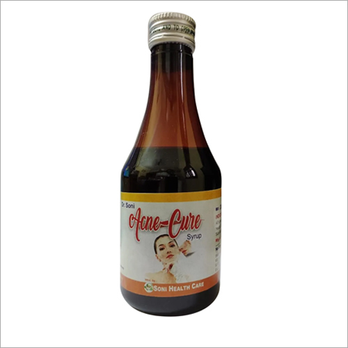 Ayurvedic Acne Cure Syrup - Dosage as per Suggestion | Natural Herbal Remedy for Clear Skin, Enhances Skin Health