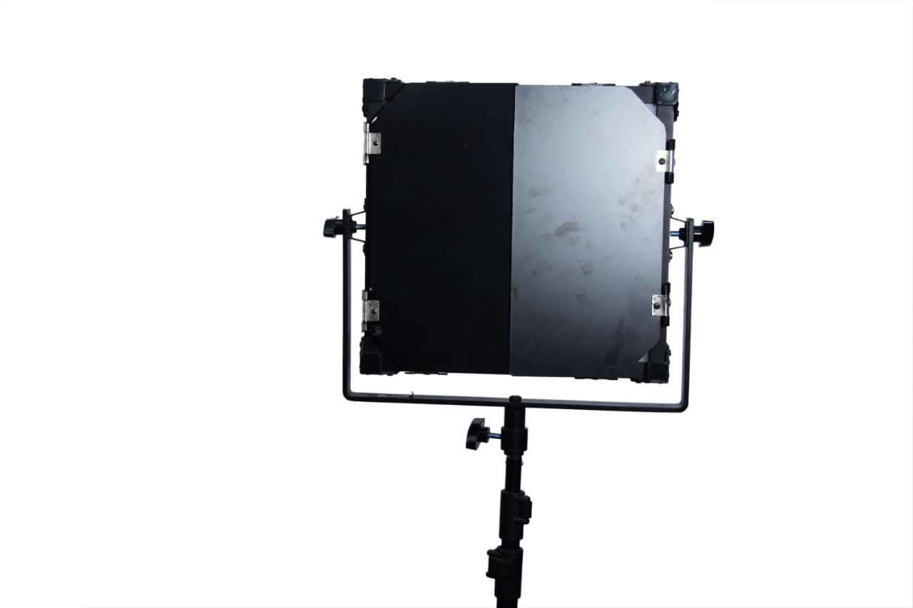 Bi Colour Led Panel - 1x1 Foot, Aluminium Housing | 100w Power, 0-100% Dimmable, High Cri 95+, 2700k-6000k Temperature Control