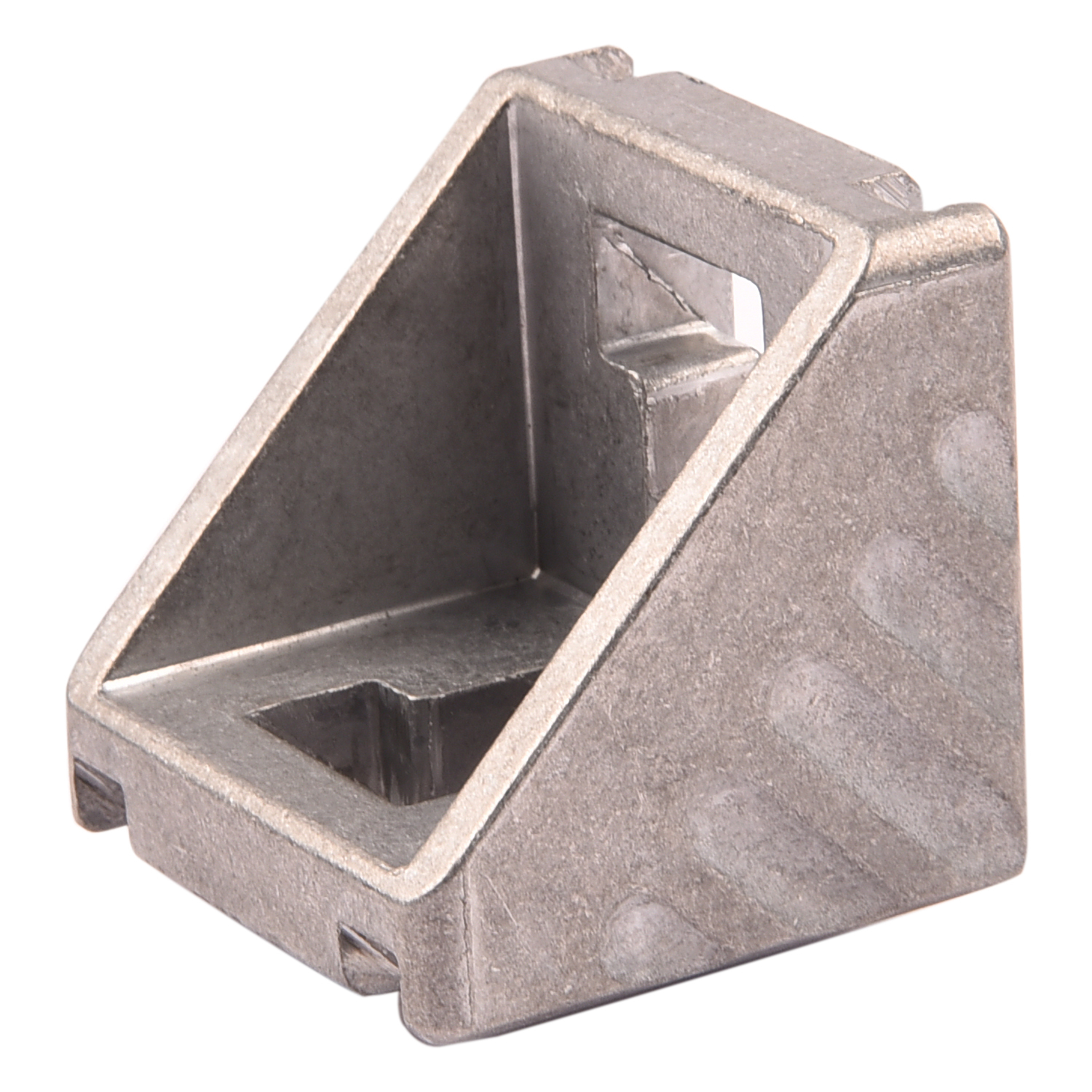 Aluminium T Slot Extrusion 40x40 - 40x40x6000mm, Clear Anodized Finish, Alloy 6063, Square Shape, T6 Temper | Ideal For Workstations, Trolleys & Racks
