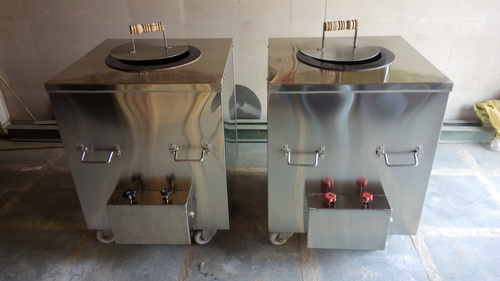 स्टील गैस तंदूर