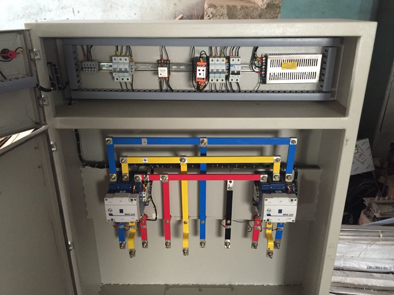 Amf Panel - Metal Base, Ip65 Protection Level | Powder Coated Finish, 12 Months Warranty, Automatic Generator Activation