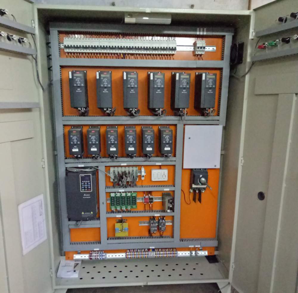 Amf Panel - Metal Base, Ip65 Protection Level | Powder Coated Finish, 12 Months Warranty, Automatic Generator Activation