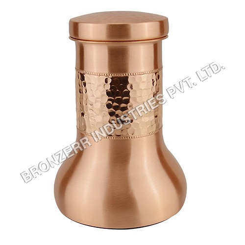 कॉपर लिली पॉट बोतल