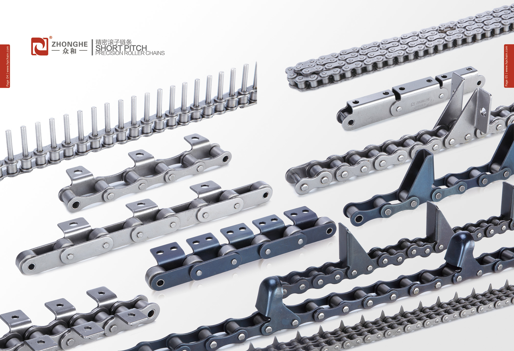 Double Pitch Conveyor Chain - Stainless Steel, 1.524m Length Per Piece | High-performance With Versatile Sprocket Compatibility