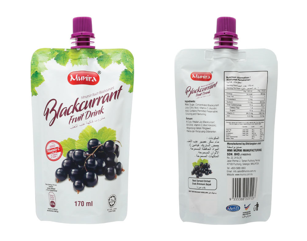 Fruit Drink - Apple, Lychee, Mango, Blackcurrant, Guava