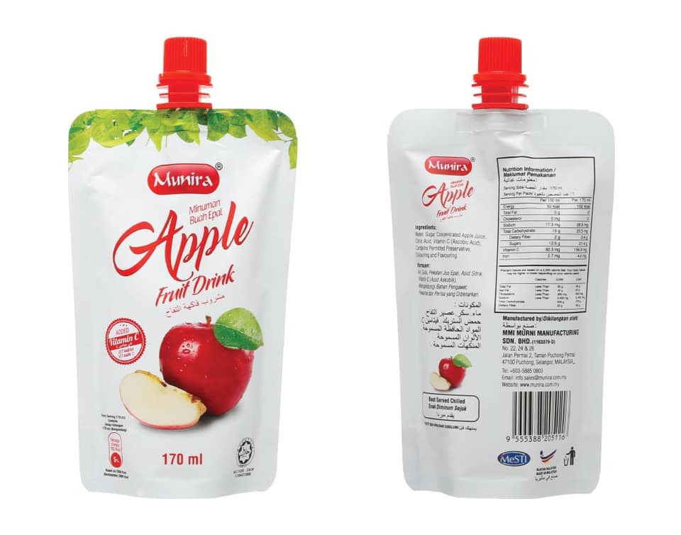 Fruit Drink - Apple, Lychee, Mango, Blackcurrant, Guava