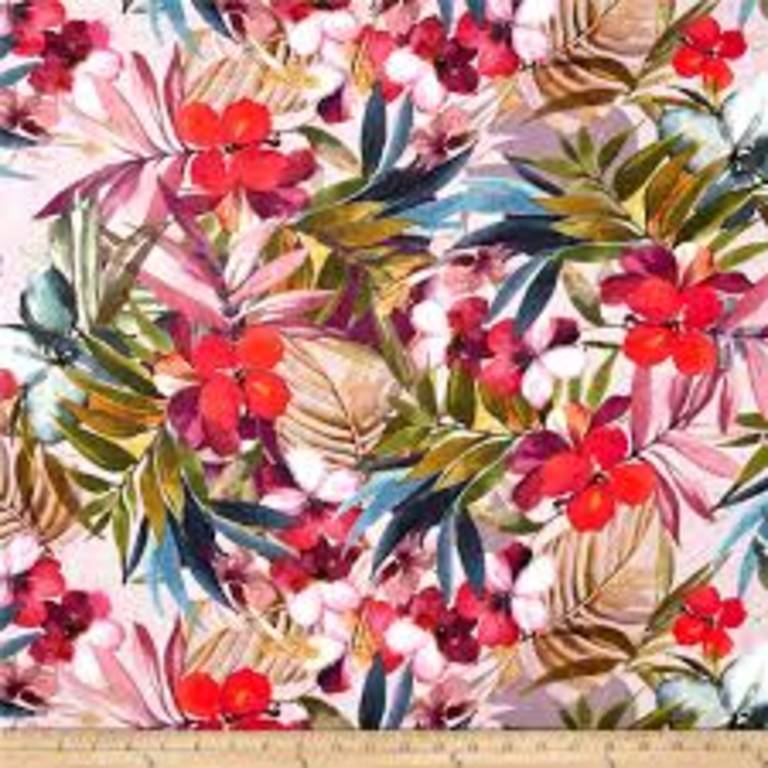 Polyster Georgette Digital Print Fabric - 44/58 Inch Width, 100 Cm Length | Washable, Versatile For Kurtis, Dresses, And Womenswear