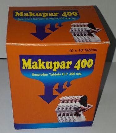 Makupar -400 (इबुप्रोफेन गोलियाँ बीपी)