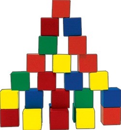 Manipulative Blocks  Pyramids