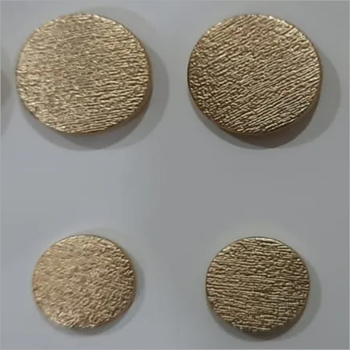 Round Metal Blazer And Coat Button