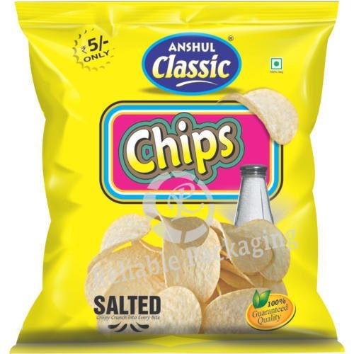 As Required Chips Packaging Material Pouches