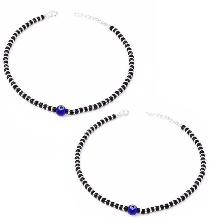 Nazariya Silver Anklets Gender: Women