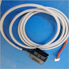 OBD II Cable Assembly Vehicle Diagnosis Tool - White Color | Automobile Application, Precision Diagnostics for Enhanced Vehicle Performance