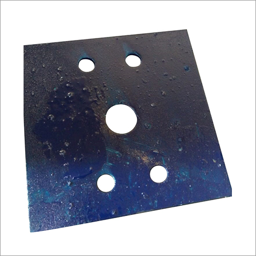 Scaffolding Base Plate - Steel, 150x150 mm, Length: 150 mm, Thickness: 6 mm | Surface Treatment: High Protected Painted, Powder Coated, Prop Head: U Head