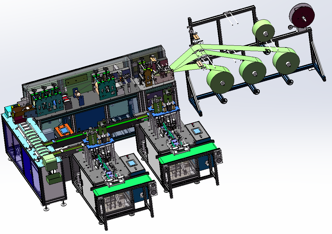 Full Automatic Mask Machine Power: 7000 Watt (W)