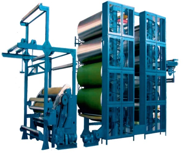 Cylinder Drying Range - 6 To 24 Cylinder Stacked Design | Automatic, Stainless Steel, 10-20 Hp Electric Drive, Grey Finish