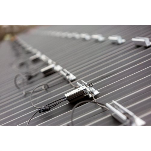Steel And Aluminium Trapezoidal Portrait Orientation Panel Mounting Structure