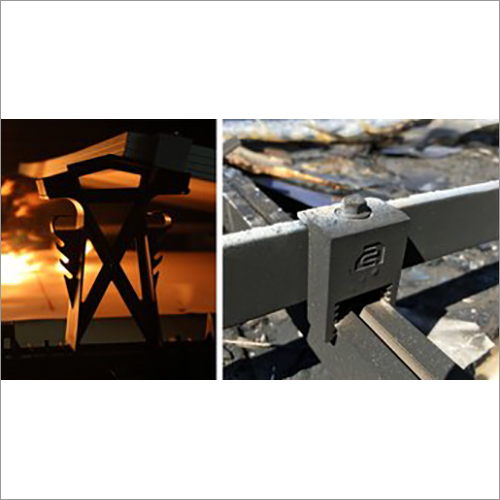 Ballast Solar Module Mounting Structure - Pp + 30% Glass Fiber + Uv Stabilization + Aluminium + Galvalume, 180 Km/hr Wind Speed Resistance, 100 Kg/sqm Loading Capacity, 13a Degree Adjustment