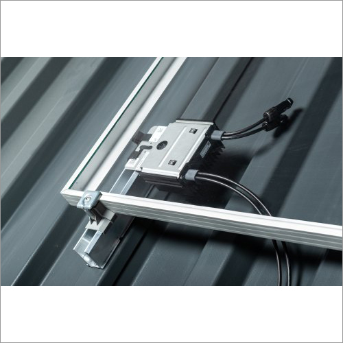 Steel And High Grade Aluminium Trapezoidal Landscape Orientation Solar Panel Mounting Structure