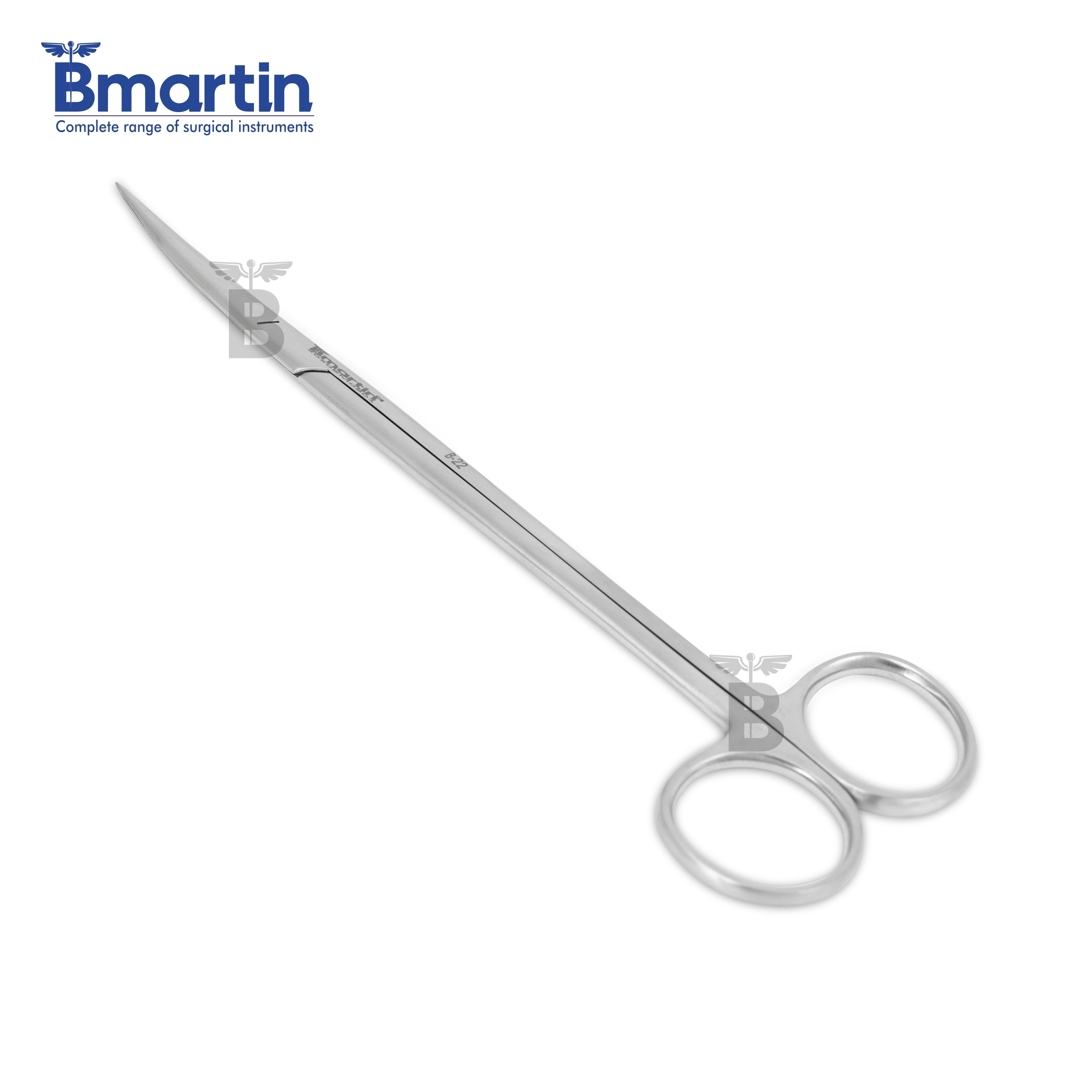 Reynold Scissor - 7"/18cm Straight Blades, 420 Stainless Steel, Manual Operation, Sterilized Surgical Instrument For Hospital Use