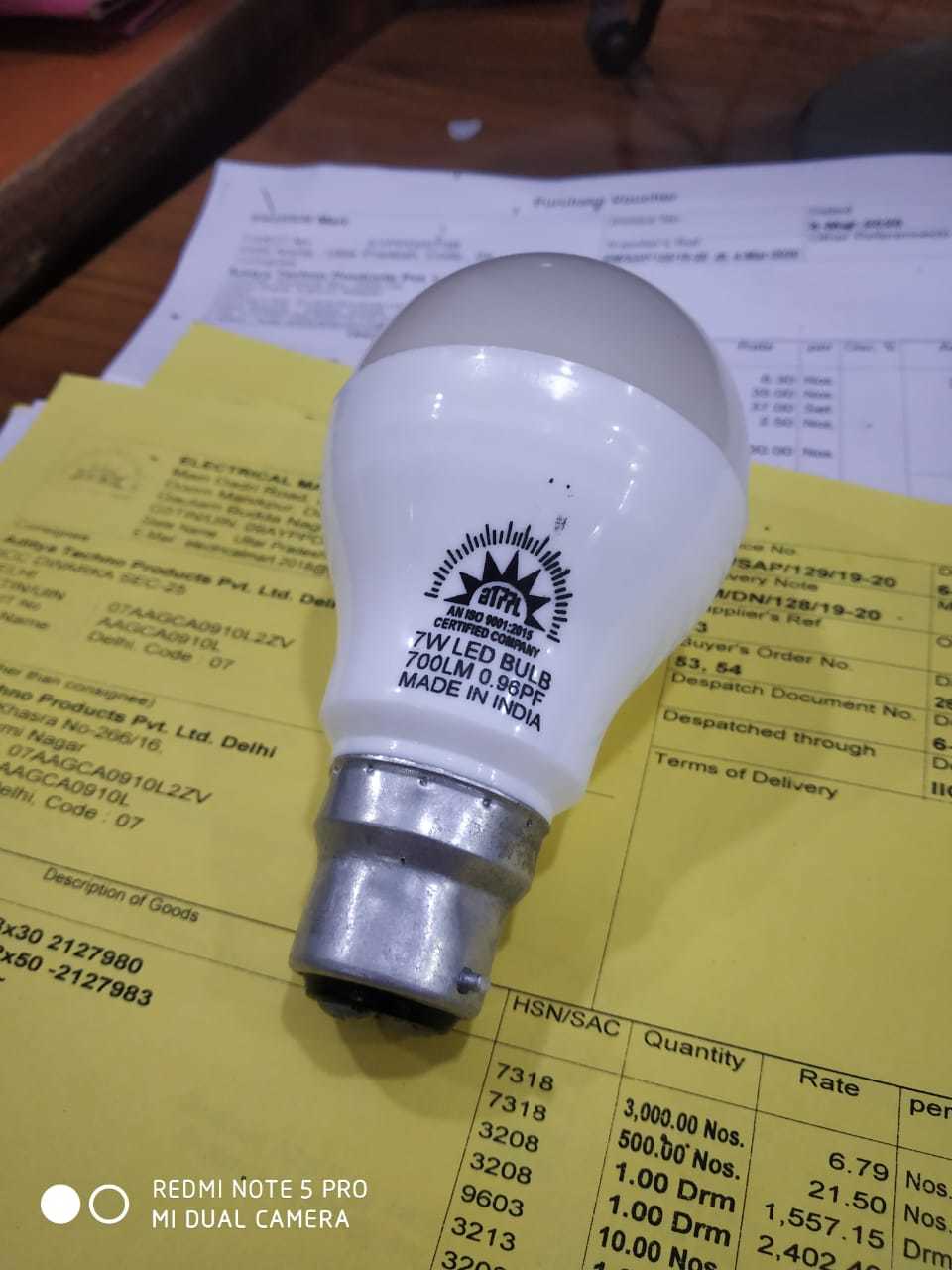 Led 9 Color Magic Bulb