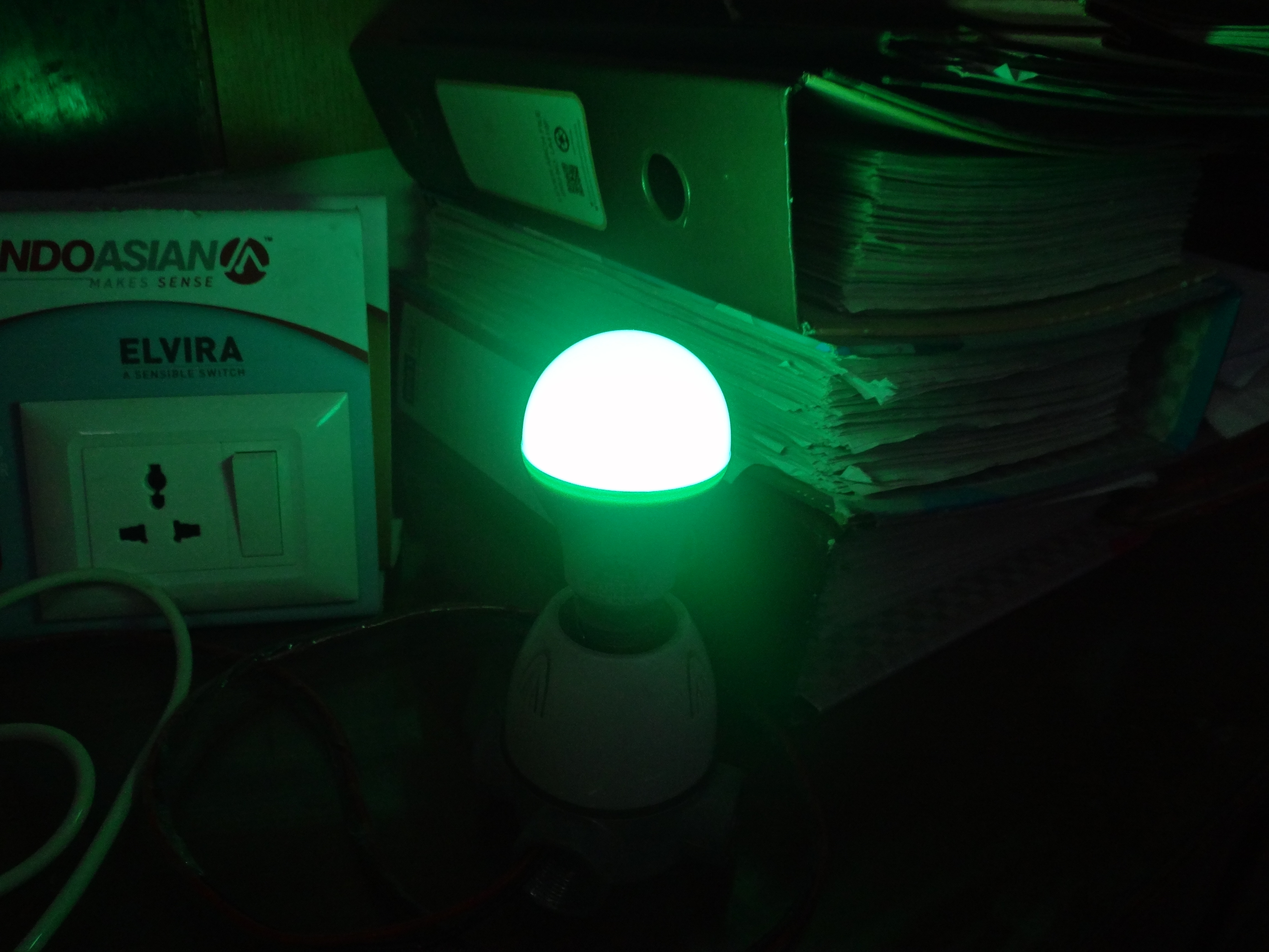 Led 9 Color Magic Bulb