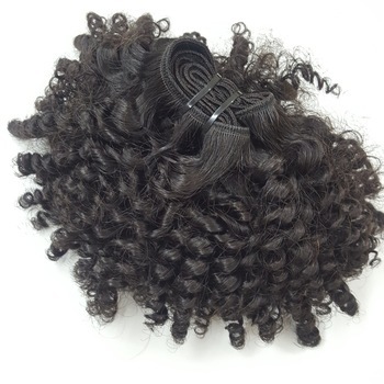 Fashionable Curly Human Hair Application: Profesional
