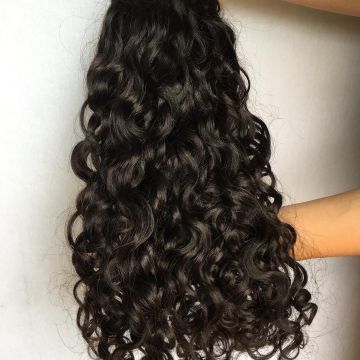 Fashionable Curly Human Hair Application: Profesional