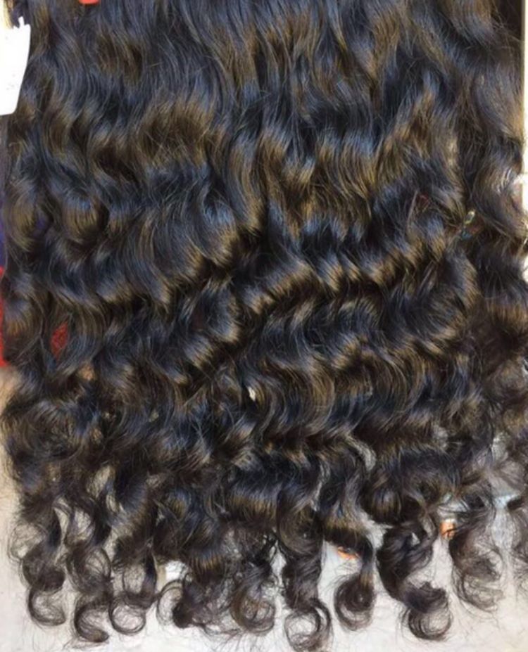 Fashionable Curly Human Hair Application: Profesional