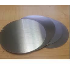Inconel Circle - Nickel-Chromium-Iron Alloy, Silver, Custom Thickness Available | High Resistance to Oxidation and Corrosion, Medium to High Strength