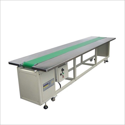 Ss Packaging Conveyor - Stainless Steel And Nylon, Variable Speed Belt For Industrial Use