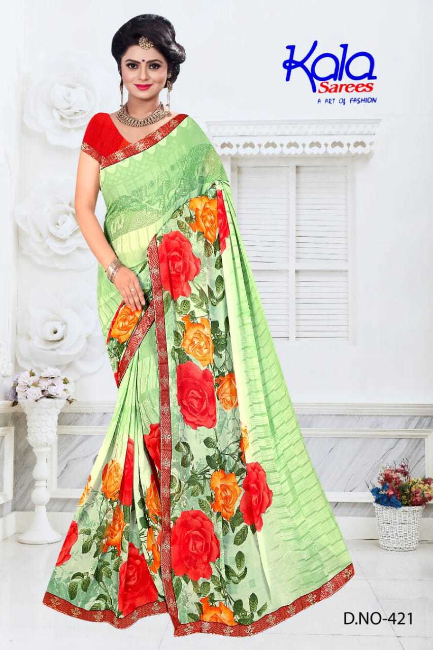 Multi Synthetic Sarees
