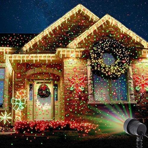 Outdoor Star Shower Laser Light For Holiday Decorations
