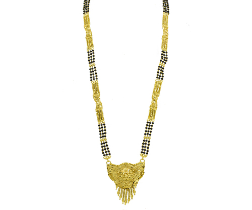 Golden Color Traditional Indian Style Gold Plated Mangalsutra