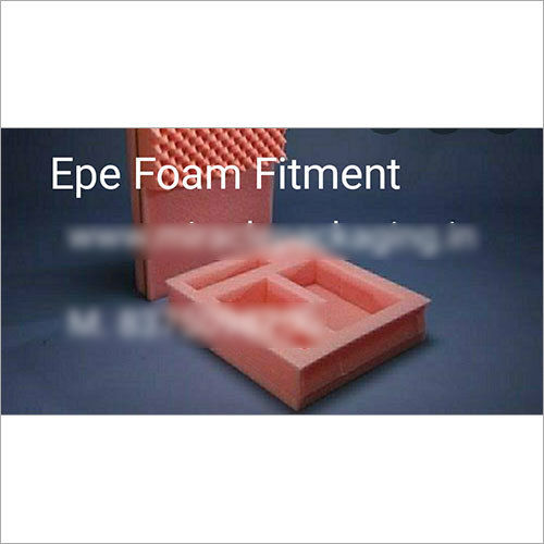 Pink Epe Foam Fitment For Packaging