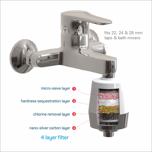 Cleo Sfu 717 Shower And Tap Filter Application: Bathroom