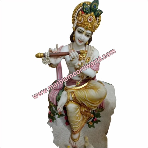 Marble Krishna Statue
