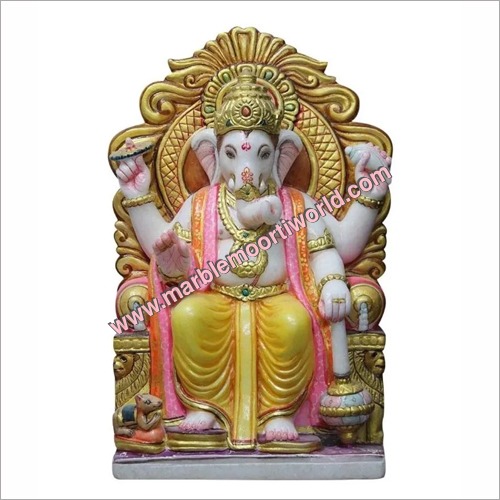 मार्बल गणपति की मूर्ति