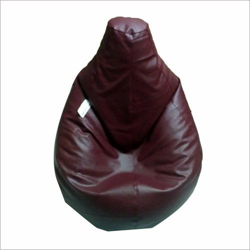 Durable Brown Leather Bean Bags