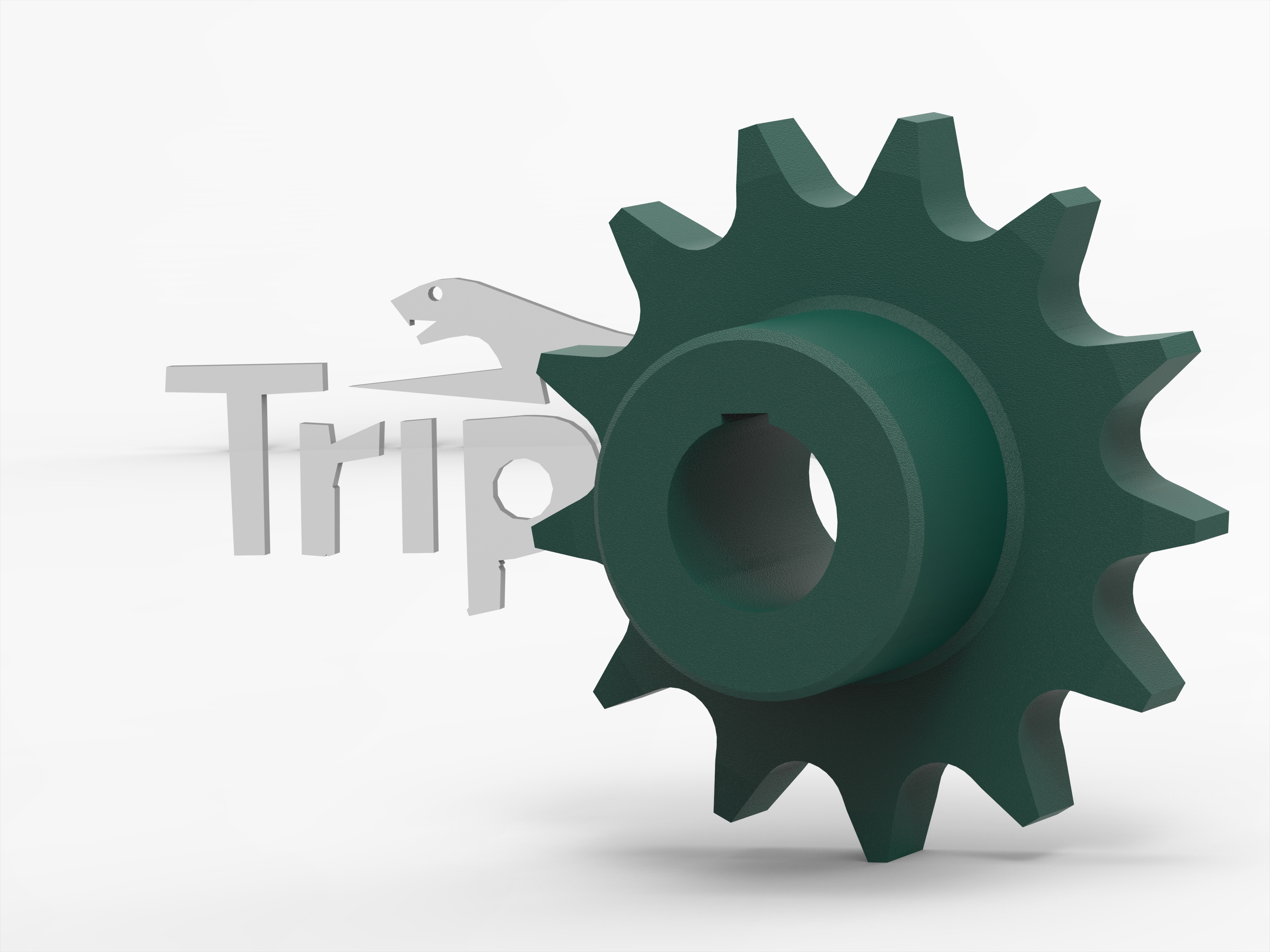Plastic Teeth/ Metal Insert Industrial Sprockets