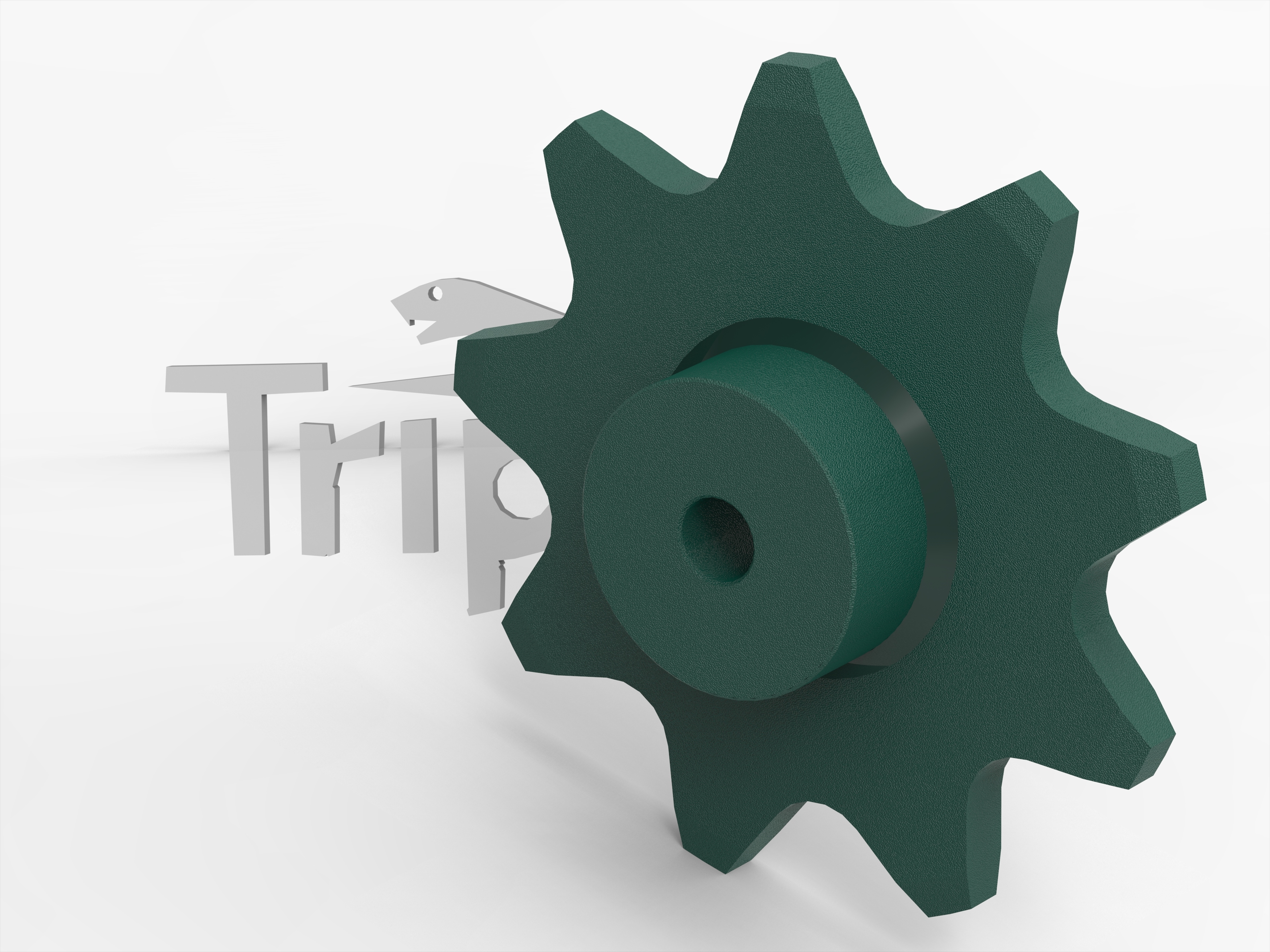 Plastic Teeth/ Metal Insert Industrial Sprockets