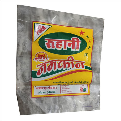 नमकीन के लिए प्रिंटेड पॉलीबैग