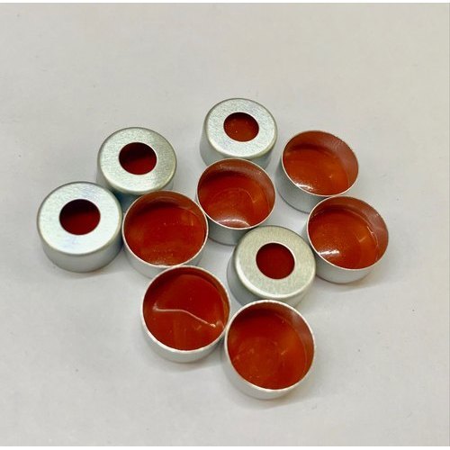 11 Mm Aluminium Crimp Cap & Septa Dimension(L*W*H): 1 A  1 A  1  Centimeter (Cm)
