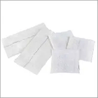 Dressing Pad - 100% Cotton, Oval Shape | Disposable, Sterilized, Woven Style