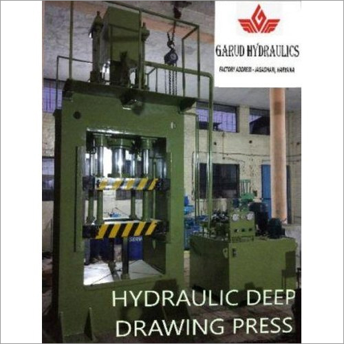 Green 100 Tons Hydraulic Deep Drawing Press Machine