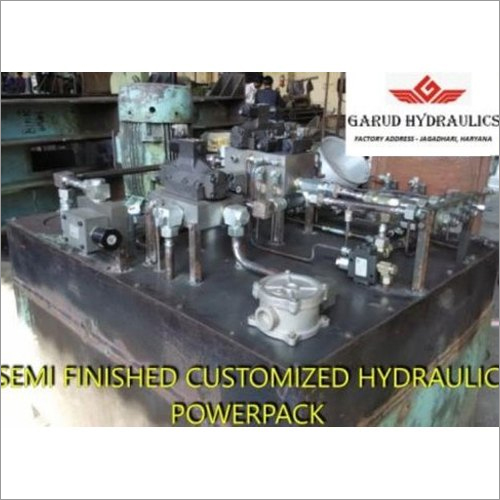 1000L Semi Finished Hydraulic Power Pack Body Material: Stainless Steel