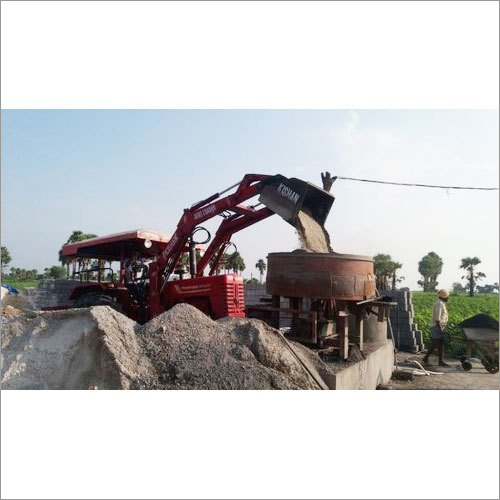 2 Hydraulic Cylinder Front End Loader Capacity: 1000 Kg/hr
