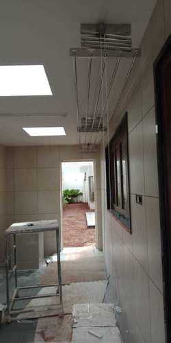 रामनाथपुरम में एसएस 304 सीलिंग माउंटिंग क्लॉथ ड्रायिंग हैंगर